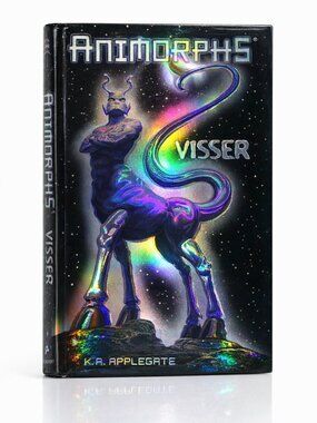Animorphs Visser Holographic Hardcover K.A. Applegate Rare Special Edition SciFi